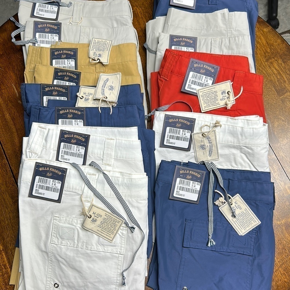 Bills Khakis part Bermuda short part beach short cotton and nylon size 44 46 USA